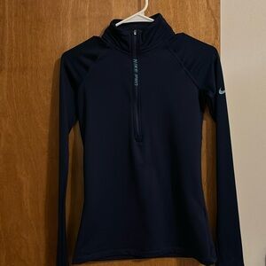 Blue Nike performance pro size small